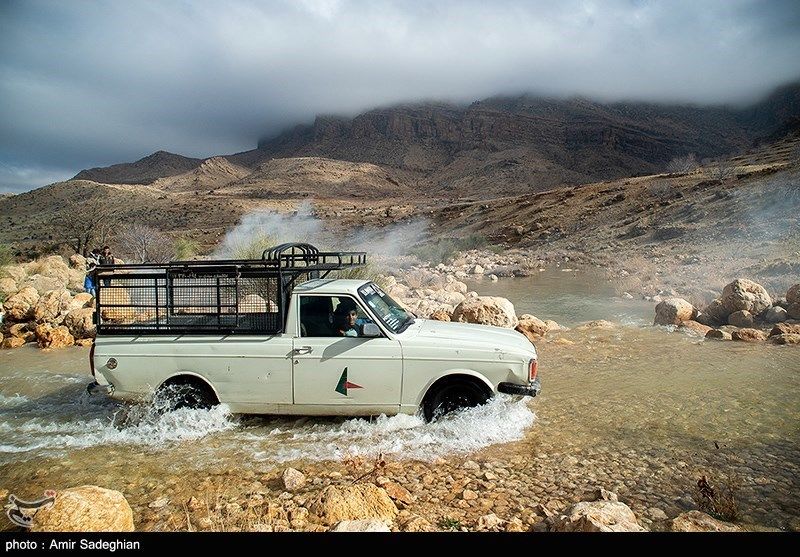 تصاویر| جان گرفتن بلندترین آبشار فصلی خاورمیانه

