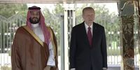 بن سلمان وارد ترکیه شد+عکس