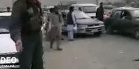 انتقال مصدومان انفجار تروریستی امروز کابل + ویدئو