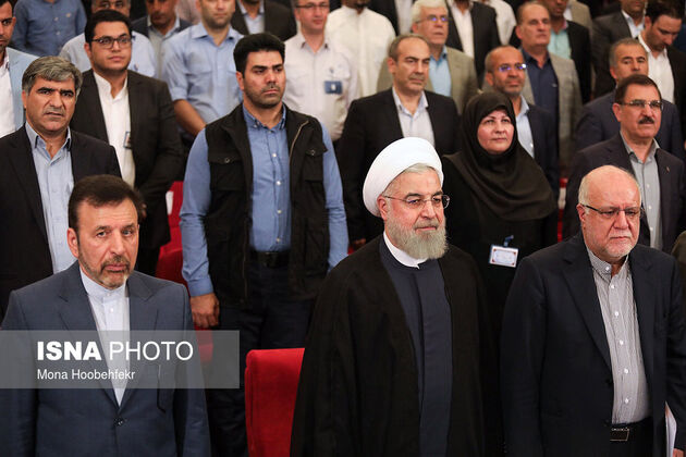 روحانی در عسلویه