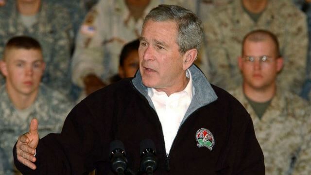 واکنش  جورج بوش به خروج آمریکا از افغانستان
