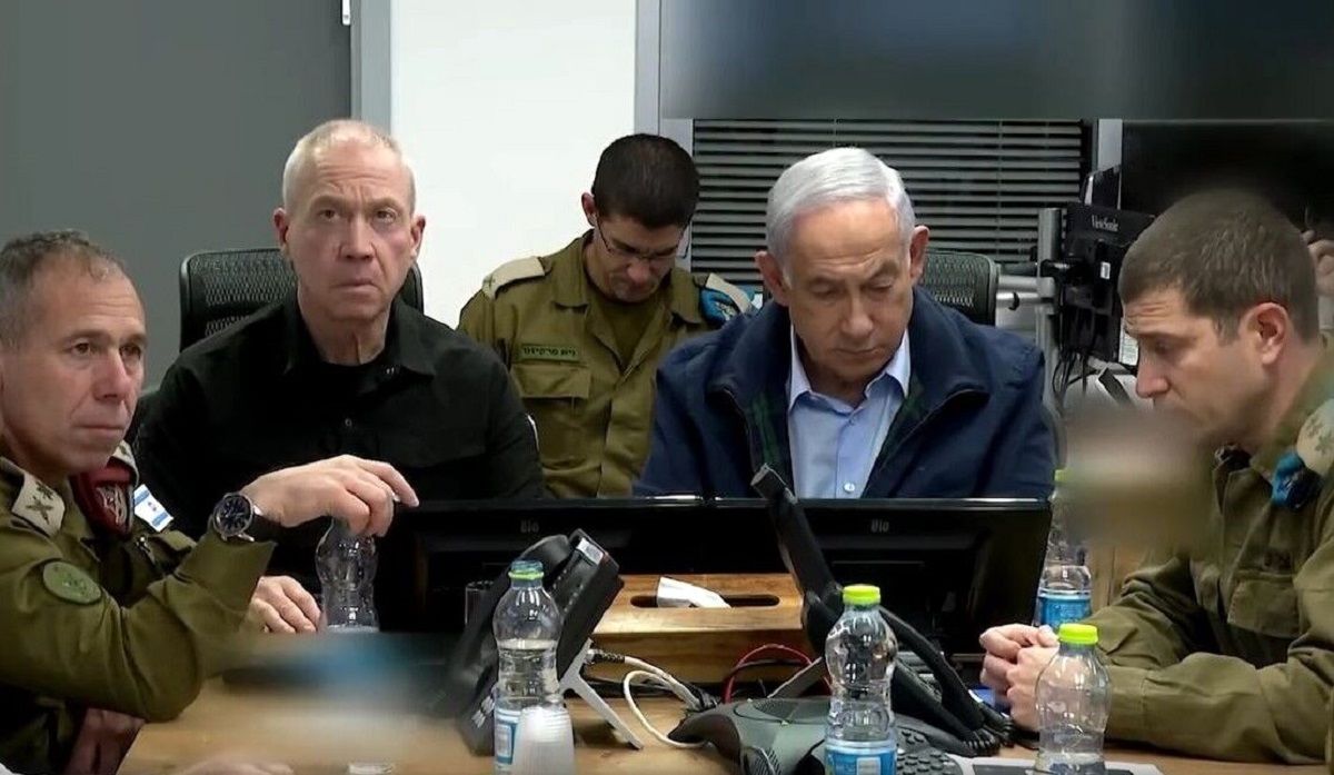 دیدار نتانیاهو با روسای موساد در پی شهادت صالح العاروری