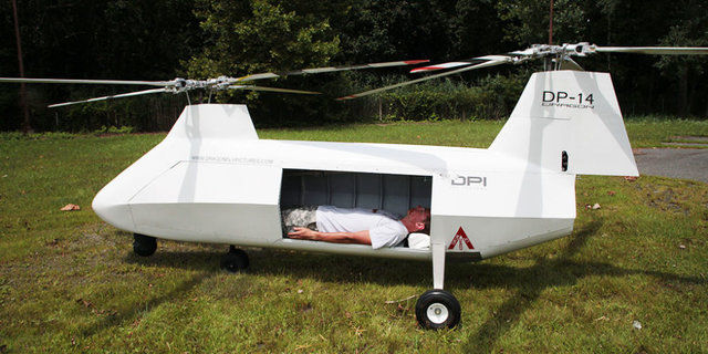 ساخت یک بالگرد امداد و نجات بدون خلبان 