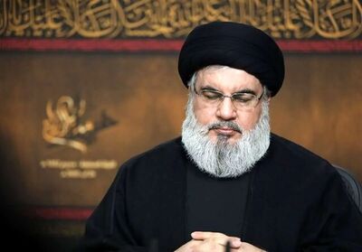سیدحسن نصرالله عزادار شد+عکس