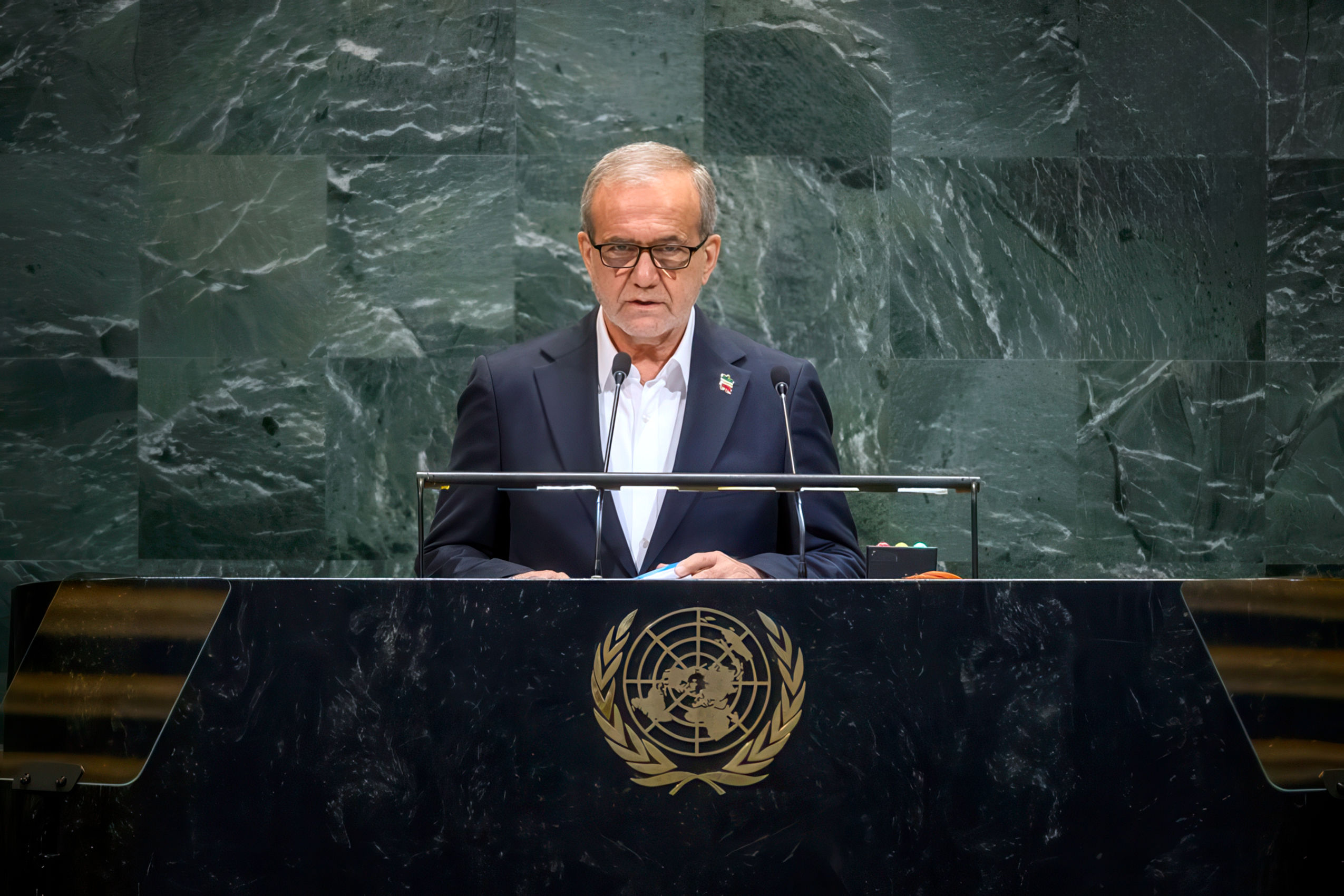 پزشکیان در سازمان ملل متحد: با بدعهدی 10 ساله، به دنبال بازگردان تحریم‌ها هستند | ایران به دنبال بمب هسته‌ای نبوده و نیست