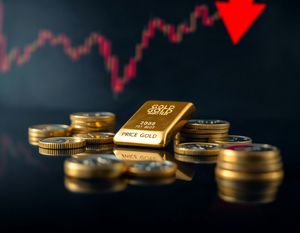 سقوط طلا به پایین‌ترین سطح در 26 روز اخیر | اثر تقویت دلار و افزایش ریسک تورمی بر بازارها | آیا طلا در مسیر نزولی است؟