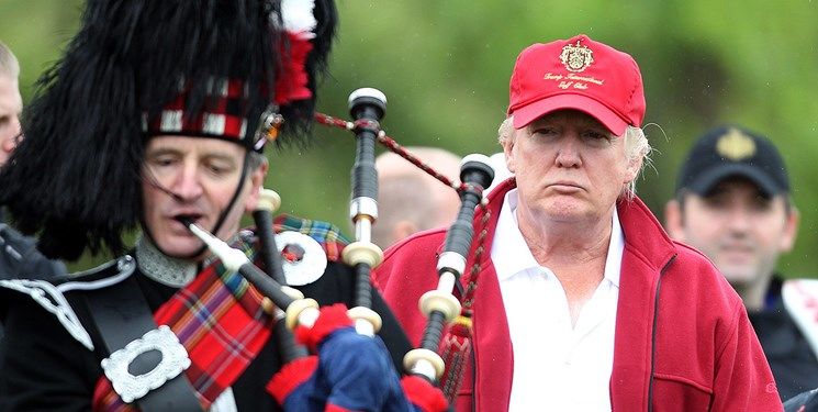درخواست مسئولان اسکاتلندی برای ممنوع‌الورودی ترامپ به این کشور
