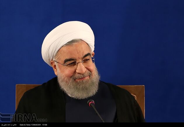 کنفرانس خبری حسن روحانی رئیس جمهوری