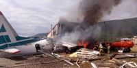 نجات تمام مسافران یک هواپیما پس از سقوط