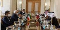 وزیر خارجه قطر با ظریف دیدار کرد  