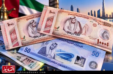 قیمت درهم امروز چهارشنبه ۶ آبان ۱۴۰۵/ افزایش قیمت درهم