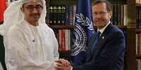 وزیر خارجه امارات با رئیس رژیم صهیونیستی دیدار کرد
