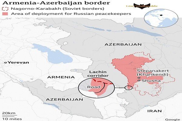 واکنش روسیه به اقدامات آذربایجان در قره باغ/ باکو توافق 2020 را نقض کرد