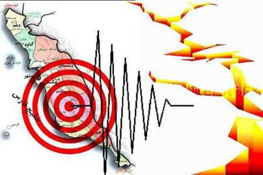 زلزله ۴.۲ ریشتری در بندر گناوه

