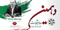 سید مظفر عبدالله: سعادت من در گرو سعادت توست / نامزد بخش کشاورزی اتاق بازرگانی تهران
