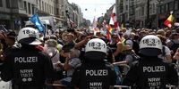 ادامه اعتراضات علیه محدودیت‌های کرونایی در آلمان