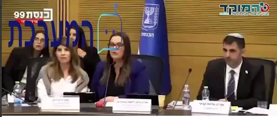 یک عنکبوت جلسه کنست رژیم صهیونیستی را مختل کرد + فیلم