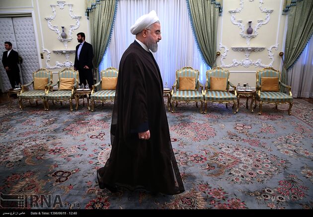 دیدار رئیس مجلس آفریقای جنوبی با روحانی