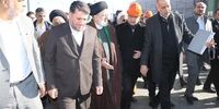 افتتاح مجتمع فولاد بافق با مشارکت بانک ملت و با حضور رییس جمهوری