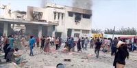 تصاویر هوایی جدید از مدرسه میناب پس از حمله آمریکا