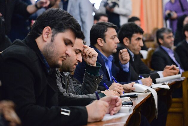 نشست خبری علی لاریجانی به مناسب روز مجلس