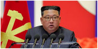 عکسی خاص از رهبر کره شمالی در حال تماشای پرتاب موشک بالستیک قاره پیما