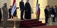 استقبال رسمی رئیس جمهوری اسلامی ایران از نخست وزیر عراق

