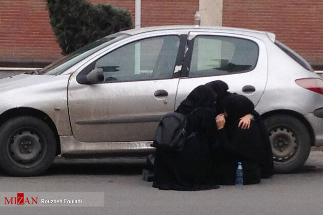 خانواده های داغدار پرواز سقوط کرده