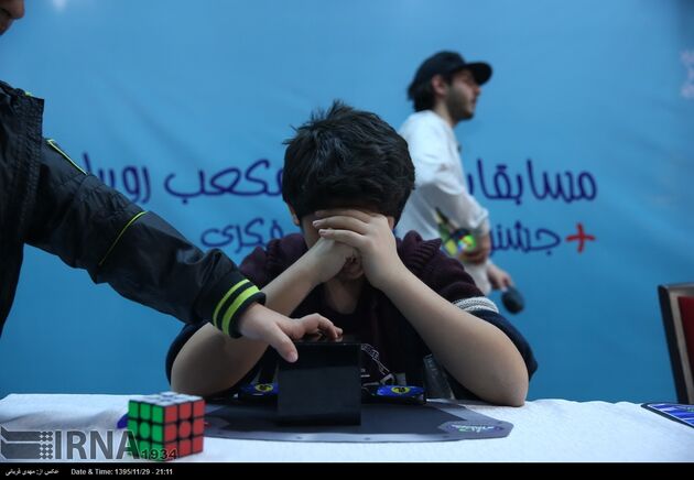 مسابقات مکعب روبیک ایران