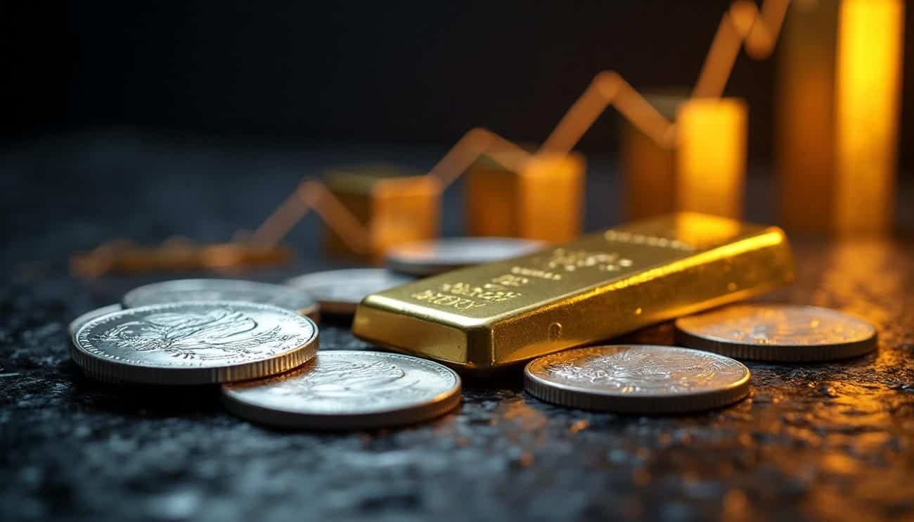 Gold Rises and Oil Falls on Middle East Ceasefire Hopes; Spot Gold at $4,464