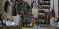 تصاویری جالب از کارگاه صابون پزی سنتی «آشتیان»