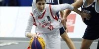 نقره برای دختران بسکتبال ایران؛ شکست یک امتیازی مقابل چین تایپه