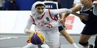 نقره برای دختران بسکتبال ایران؛ شکست یک امتیازی مقابل چین تایپه