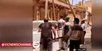 خودروهای پارکینگ بالای متروپل سالم پایین آورده شدند! + فیلم