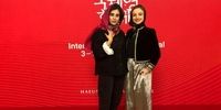 تیپ جالب دو بازیگر ایرانی در جشنواره بوسان + عکس