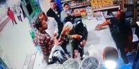 حمله یک مرد به دو زن بی‌حجاب با سطل ماست+ فیلم
