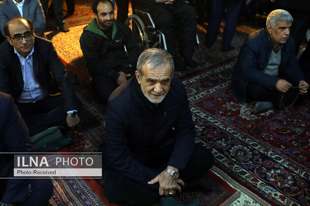 مراسم همسر شهید مطهری