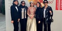 طناز طباطبایی و محسن تنابنده بر روی فرش قرمز جشنواره ونیز+تصاویر