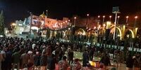 پیکر سردار سلیمانی ساعتی پس از نخستین موج حملات انتقامی ایران  به خاک سپرده شد+عکس