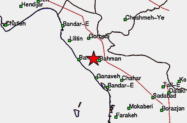 زلزله ۵.۲ ریشتری در بوشهر