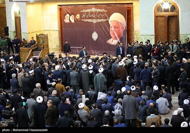 مراسم چهلمین روز درگذشت آیت‌الله هاشمی رفسنجانی