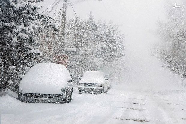 برف سنگین دوباره مدیران شهری این استان را غافلگیر کرد