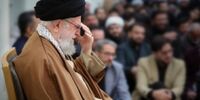 مراسم عزاداری شهادت امام جعفر صادق (ع) با حضور رهبر انقلاب + عکس