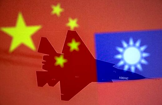 خبر وزارت دفاع تایوان از پرواز جنگنده‌های چین بر فراز آسمان این کشور