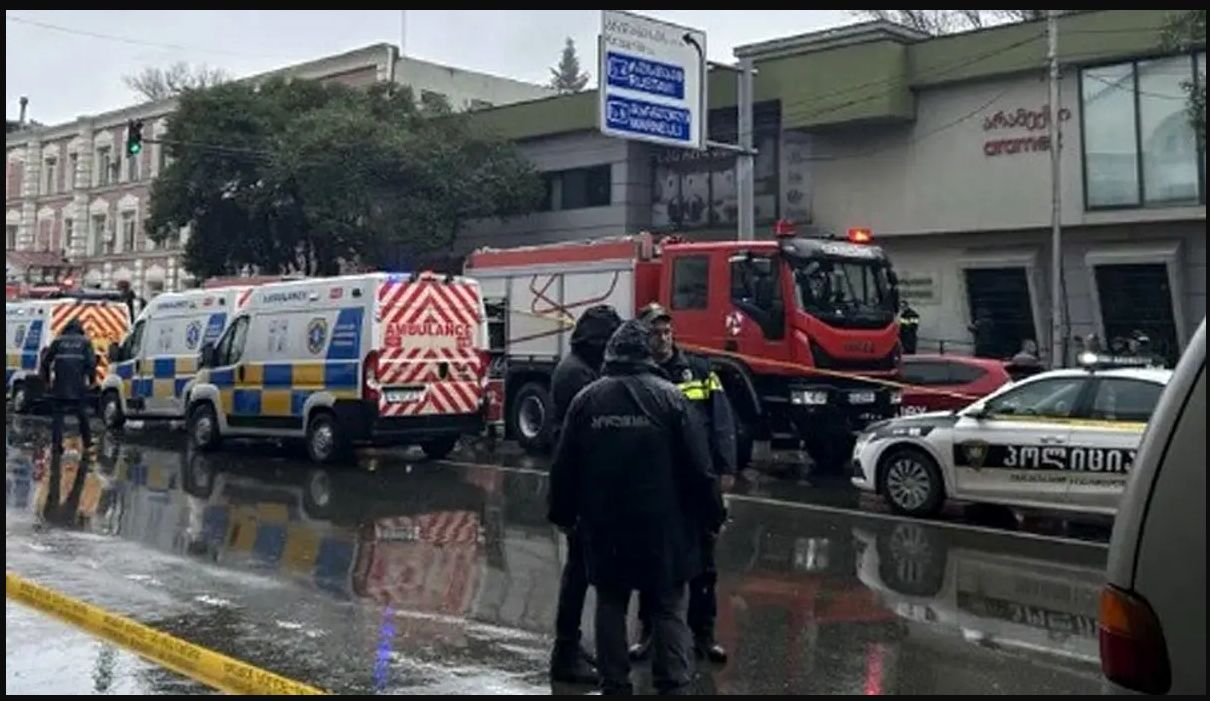 وقوع انفجار در پایتخت گرجستان