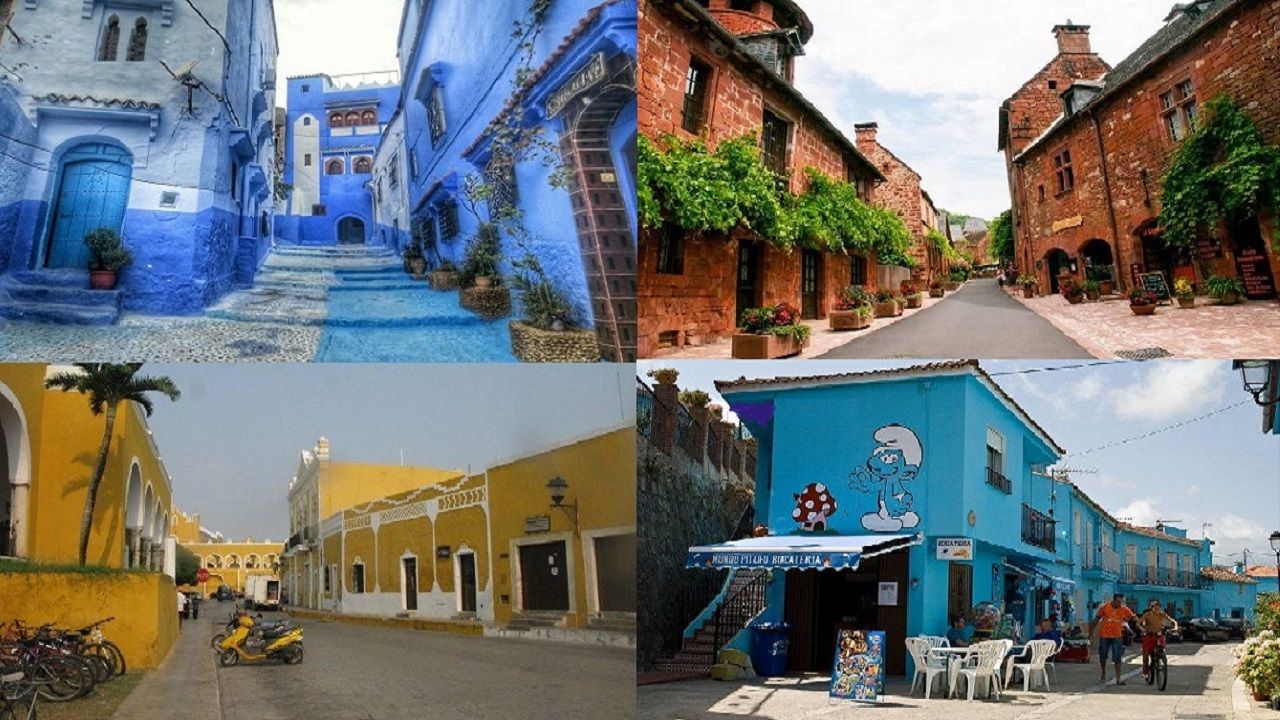 مشهورترین شهر‌های تک رنگ در جهان را بشناسید + تصاویر
