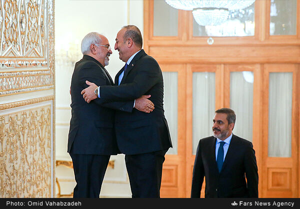 دیدار وزرای خارجه ترکیه و ایران