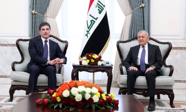 بیانیه رسمی رئیس‌جمهوری عراق درباره دیدار با نچیروان بارزانی
