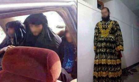 هلاکت 50 داعشی حین فرار در لباس زنانه + عکس