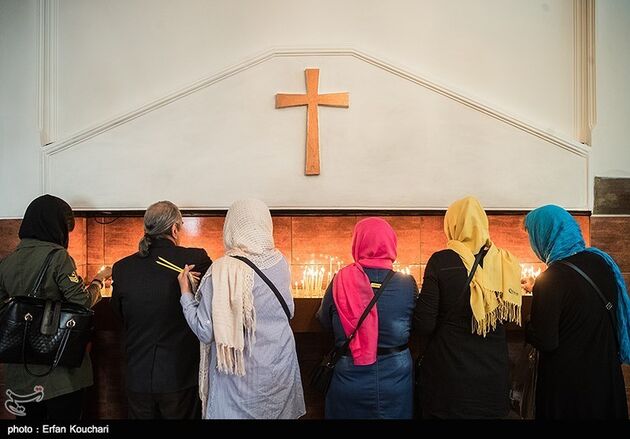 مراسم عید پاک در کلیسای گریگور مقدس